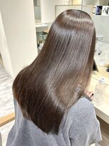 ラベスト キョウト(LOVEST)&nbsp;【TONO STYLE 128】グレージュで魅せる大人ツヤロング