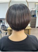 髪質改善縮毛矯正×ショートヘア