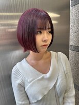 ティントバイアロブリーチ 大阪梅田(tint by alo bleach) 【Ryota】ワインレッド《大阪梅田駅》