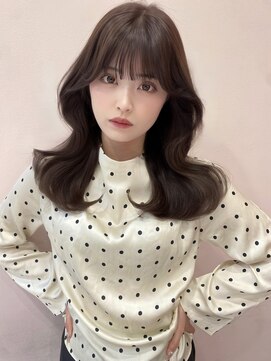 ボタン シブヤ(VOTAN SHIBUYA) アッシュ/グレージュ/韓国ヘア/渋谷/レイヤー/顔まわり