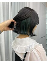 クプラ(Qpula)&nbsp;【qpula 久芳未鈴】ボブ/インナーカラー/デザインカラー