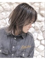 リン モアナバイヘッドライト 武蔵小杉2号店(lynn Moana by HEADLIGHT) Moana【武蔵小杉】#ウルフレイヤー#ハイライト#アッシュベージュ