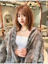 ロンドローズ 名古屋(Lond damaskRose)&nbsp;顔周り ボブ 韓国 レイヤー ダブルカラー 名駅 リタッチ120