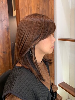 アティックヘアー(attic hair)の写真/デザインカラーも【attic hair】にお任せ☆職場でもおしゃれを楽しめるデザインをご提案します◎