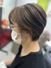 似合わせカット+ダメージレスカラー（全体）+水素トリートメント　