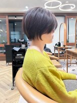 ロンド エメ 柏(Lond aimer) イメチェン×ショート髪質改善縮毛矯正前髪ダブルカラー[柏]