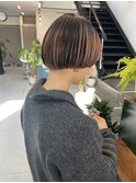 個性派さんにオススメ☆前上がりマッシュ