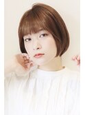 【 I. 】30代からのナチュラル前下がりショートボブ 川口