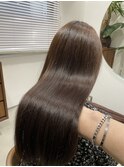 縮毛矯正 Aujua髪質改善トリートメント