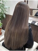 オリーブグレージュイルミナカラーアディクシーカラー韓国風堺東