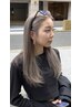 韓国カット＋ケアダブルカラー＋毛髪補修トリートメント￥25800→18000