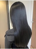 40代女性×ロング×ダーク×透明感カラー