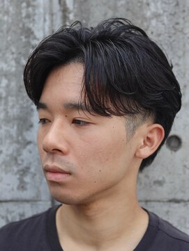 ハニー(HONEY) 縦落ちツイスパ/ツイストスパイラルパーマ/岡崎メンズパーマ