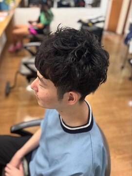 南フランス風ヘアブティック シェルクレール メンズパーマ