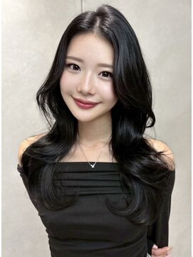 オニキス(ONYX) C201透明感ブルーブラック韓国トレンドレイヤー髪質改善