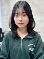 ジィルム(XELM)&nbsp;韓国レイヤーカット/ブリーチ/レイヤーカット/ハッシュカット