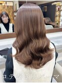 韓国風パーマ/コテ巻き風パーマ/デジタルパーマ/レイヤーカット