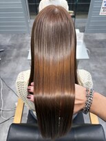 キング 梅田店(K!ng)&nbsp;縮毛矯正髪質改善ハイライトレイヤーカット梅田美容室エクステ