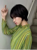 コンパクトに収まる◎丸みショート