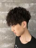 ニアウ 伊勢崎連取店(Niau)&nbsp;メンズマッシュツイストスパイラルパーマメンズパーマ