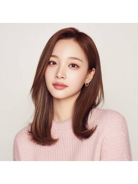 ヘアアンドメイク 心座(hair&make) 王道ブラウンでツヤ髪爆誕