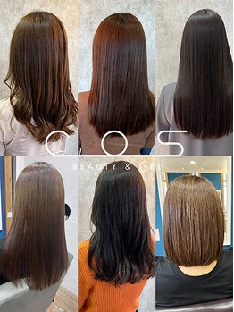 コス(COS)の写真/[平塚駅徒歩2分]話題の“酸熱トリートメント”でダメージによるパサつきや広がりを改善し憧れの艶髪に…♪