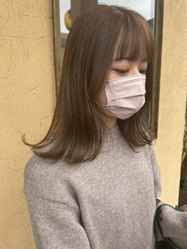 カットウェルズ粟殿店(Cut Well's smile&peace) 明るめブラウン　奈良　 cut wells 粟殿