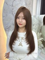 LOE【ロエ】大宮&nbsp;イメチェン/アンブレラカラー/前髪/ピンクベージュ[大宮]