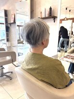 アール 滝ノ水店(#arl)&nbsp;シルバーグレイ×コンパクトショート