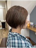 手ぐしで決まる!軽やか束感の立体美シルエットショート