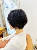 大人かわいいグラデーションボブ