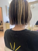 リラックスビューティーサロン グロー(GLOW)&nbsp;切りっぱなし×マッシュ