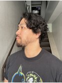 【藤沢メンズ】メンズショート/カーリーパーマ