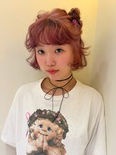 ベホブ(Behov) ルーツカラー×ピンクベージュ×ワインレッド