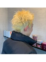 トリコ(ToricO)&nbsp;スパイキーショート　ハイトーン　ブロンドカラー　ブリーチ