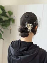 シャルム アロ(Charme Alo)&nbsp;シニヨンアレンジ