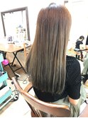 wカラーでラベンダーアッシュ【ヘアアレンジ　立川/立川南/袴】