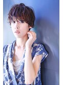 簡単スタイリングノーブルショート