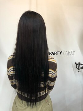 パーティパーティ ヘア(PARTYPARTY hair) プルエクロング！/ナチュラルエクステ/プルエクステ/巻髪/ロング