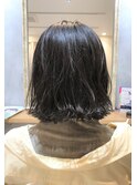 【marblet.】ブラックヘアー外ハネショートボブ☆