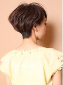 骨格の良く見えるフレンチショート