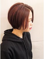 ネオリーブアイム 横浜西口店(Neolive aim)&nbsp;【Neolive aim】カシスカラーで大人ショートヘア2