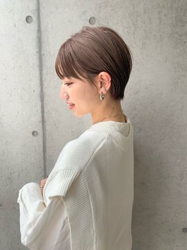 ロンド パルティール 大宮(Lond partir) 【石田勇士郎】デザインカラー厚めバングローライトスリークボブ