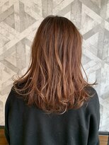 ヘアデザイン ファブロ(hair design FABRO.)&nbsp;◎ピンクベージュ×ベージュハイライト◎