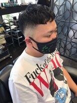 ヒロザバーバー(HIRO THE BARBER) クロップスタイル 宇部市/理容室/理容院/メンズカット