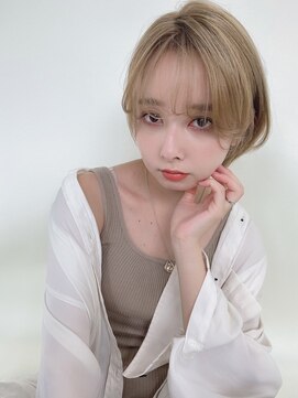 ルービック 枚方(Rubik's) 大人かわいいハイトーンボブ