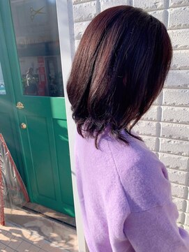 プチメゾントウキョウ(Petit Maison Tokyo) ブルーバイオレット_エアリーミディ