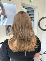 ナンバー デセオ 吉祥寺(N° deseo) 大人かわいいくびれミディラベンダーインナーカラー