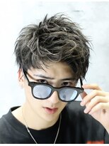 リップスヘアー 千葉(LIPPS hair)&nbsp;サングラスも合うアップバング