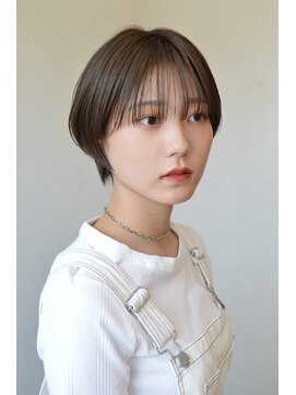 ソイクフ 高田馬場店(SOY-KUFU) 大人可愛い20代30代黒髪似合わせカットイメチェン流しバング